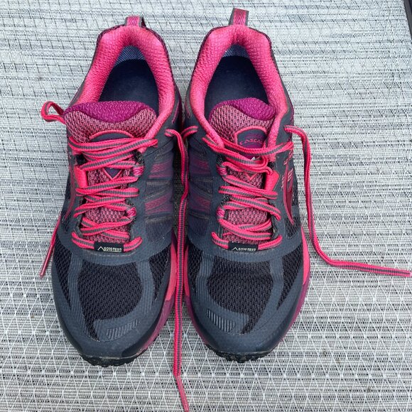Brooks Cascadia 11‎ Womens Size 6 Gore-TexTrail Trial Running Shoes Black Pink - Picture 13 of 13